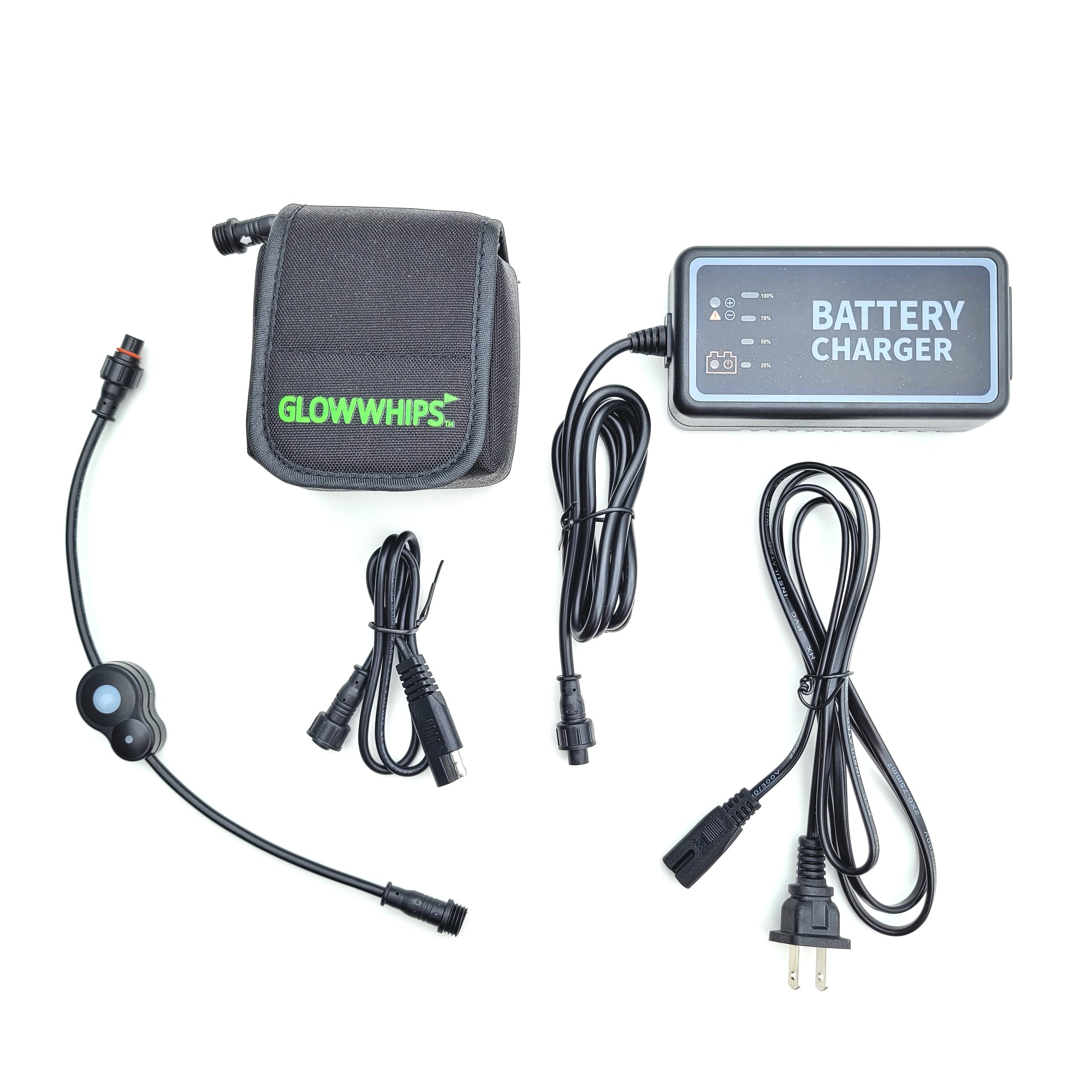12V 20Ah Waterproof Battery Pack Glowwhips, LLC